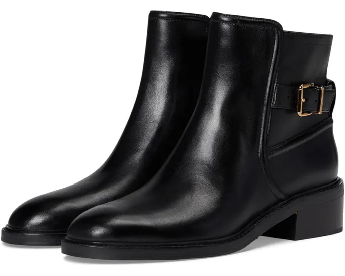 Ботильоны Cole Haan Silvana с пряжкой на квадратном каблуке