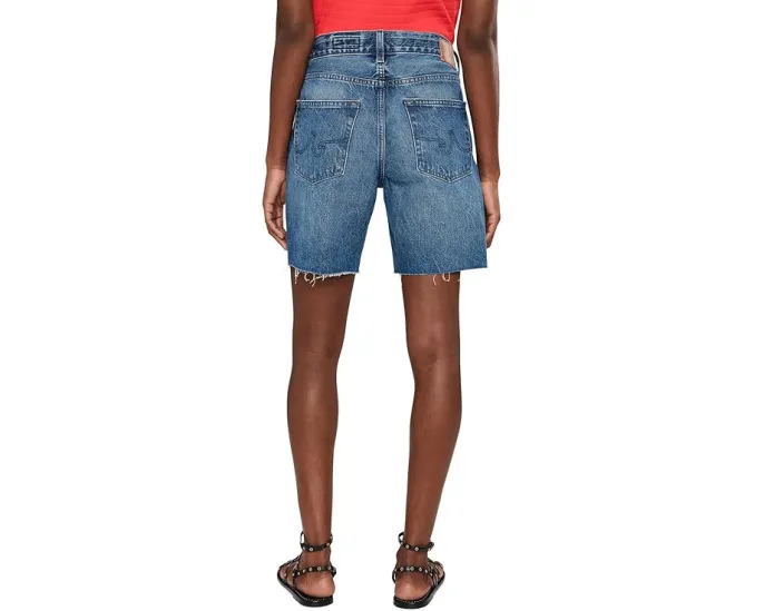 Шорты Ex-Boyfriend Mid-Rise Slouchy от AG Jeans цвет Nouveau