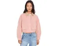 Короткая куртка Blank NYC Lawn Party Barn Jacket с карманами и застежкой на кнопках