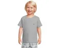 Футболка Lacoste Kids Core с вышитым крокодилом из хлопка