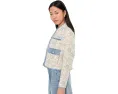 Стеганая куртка Love Song Floral Quilted Jacket с цветочным принтом на молнии