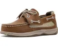 Детские мокасины Sperry Lanyard с сетчатыми вставками и застежкой на липучке