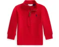 Полувер Polo Ralph Lauren Kids Estate-Rib с высоким воротником и молнией для младенцев
