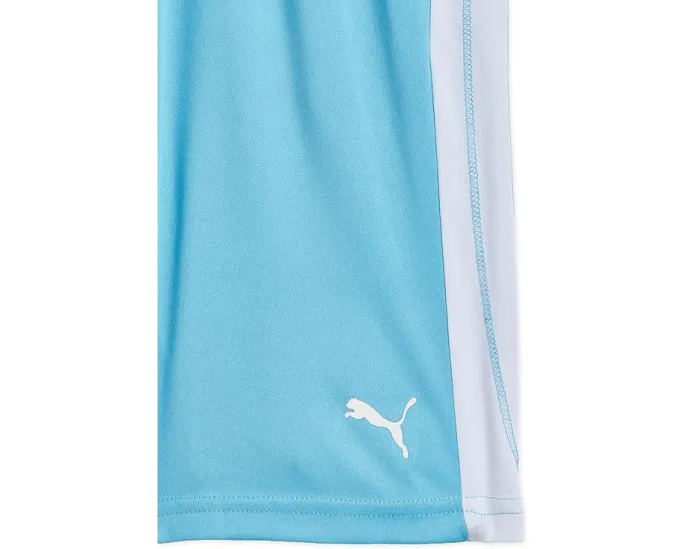 Active Essentials Interlock Form Stripe Shorts (Big Kid)