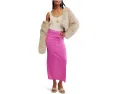 Юбка-колонна Free People Rosetto Column Skirt с высокой посадкой и разрезом