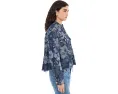 Джинсовая куртка Liverpool Los Angeles Jacquard с жаккардовым узором цвета Lapis Grove