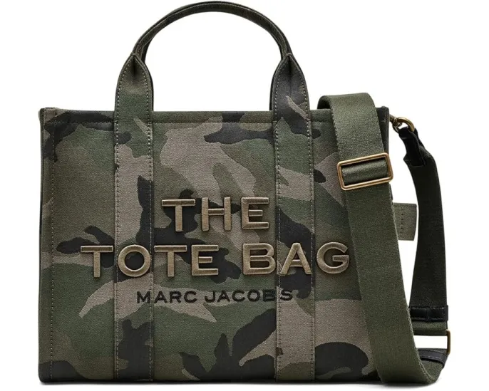 The Camo Jacquard Medium Tote Bag
