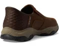 Кроссовки Skechers Craster Lanigan Hands Free Slip-Ins с кожаным верхом и технологией Heel Pillow