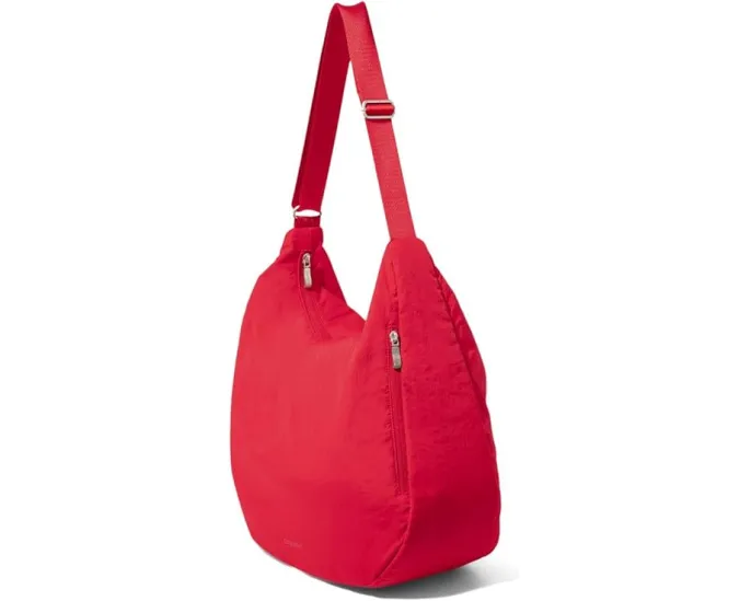 Baggallini сумка кроссбоди Swift Hobo из легкого нейлона с шестью карманами