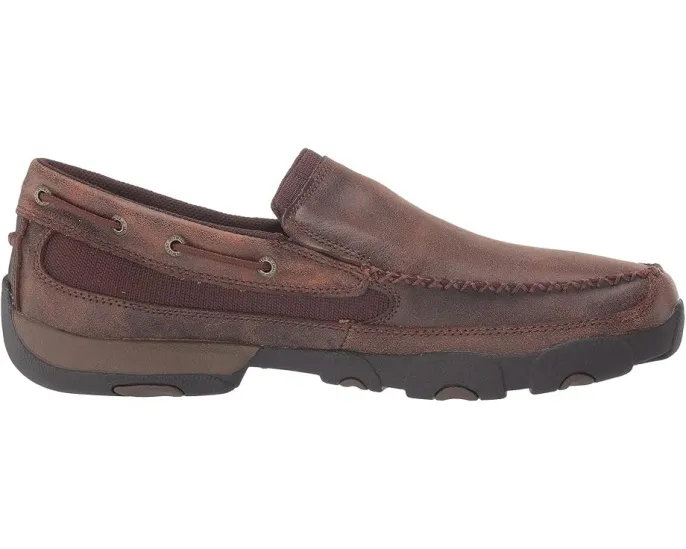 Мокасины Twisted X MDMS009 из состаренной кожи с композитной стелькой XD