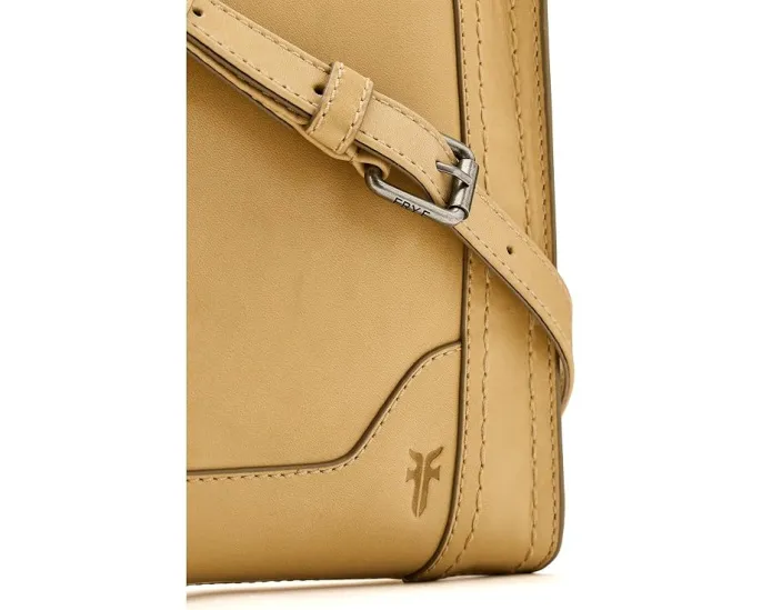 Кожаная сумка через плечо Frye Melissa Zip Crossbody с регулируемым ремнем
