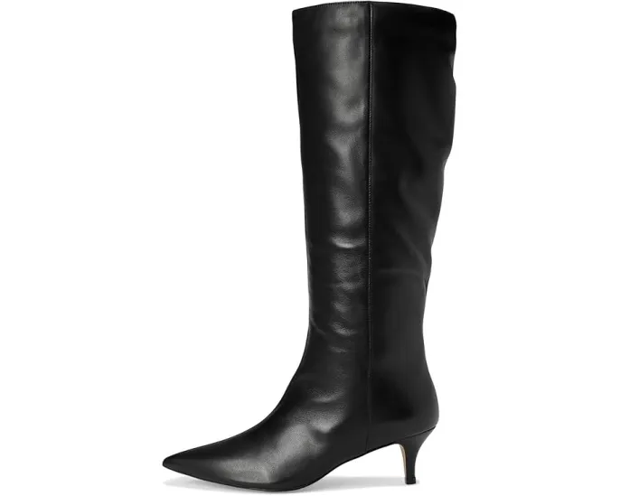 Ботильоны Dune London Smooth на квадратном каблуке с заостренным носком