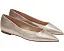 Балетки Rowan Flat M.M.LaFleur из итальянской кожи с эффектом металлик