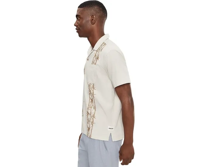 Рубашка Hurley Sano Camp с коротким рукавом и вышивкой