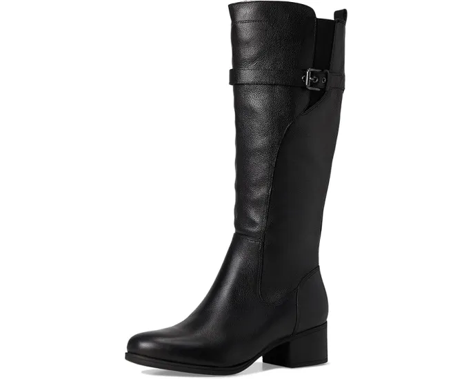 Высокие сапоги Naturalizer Kenna до колена с ремнем и пряжкой в ковбойском стиле