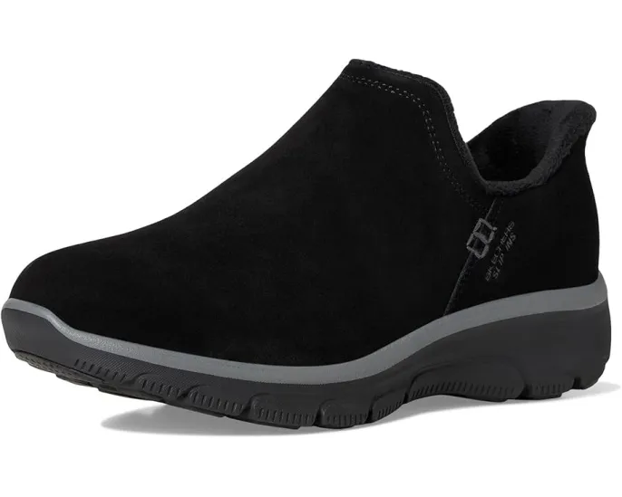 Ботильоны SKECHERS Easy Going Modern Hour Suede Hands Free Slip-ins с меховой подкладкой