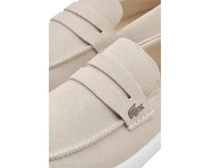 Кроссовки Lacoste Cochet из качественной кожи с круглым носком
