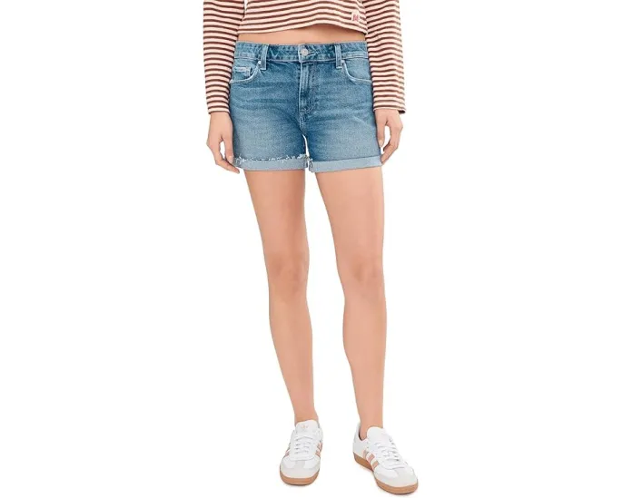 Шорты Paige Dylan со средней посадкой и необработанным краем