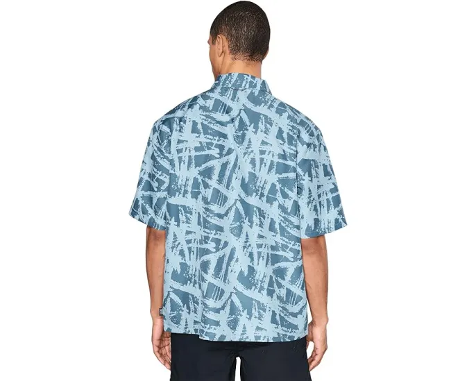 Рубашка Sun Drift™ Cooling Printed Short Sleeve Shirt от Mountain Hardwear с принтом и UPF 50