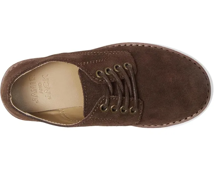 Janie and Jack классические дерби для детей из замши со шнурками