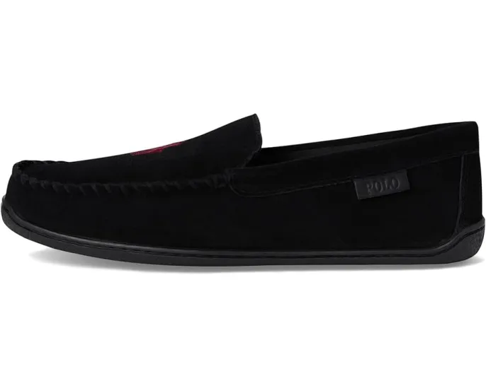 Тапочки-мокасины Polo Ralph Lauren Brenan Moc с подкладкой из искусственного меха и стелькой из пены с памятью