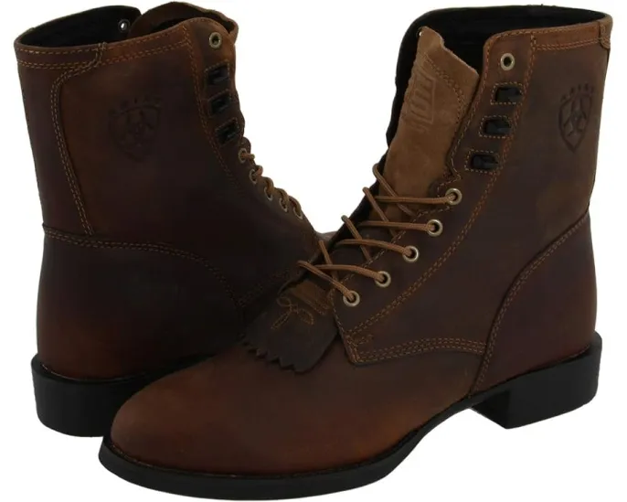 Ботинки Heritage Lacer от Ariat классические с полноценной кожаной отделкой