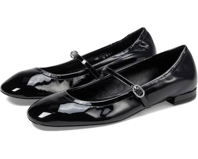 Балетки Claris с мерцающей пряжкой Stuart Weitzman