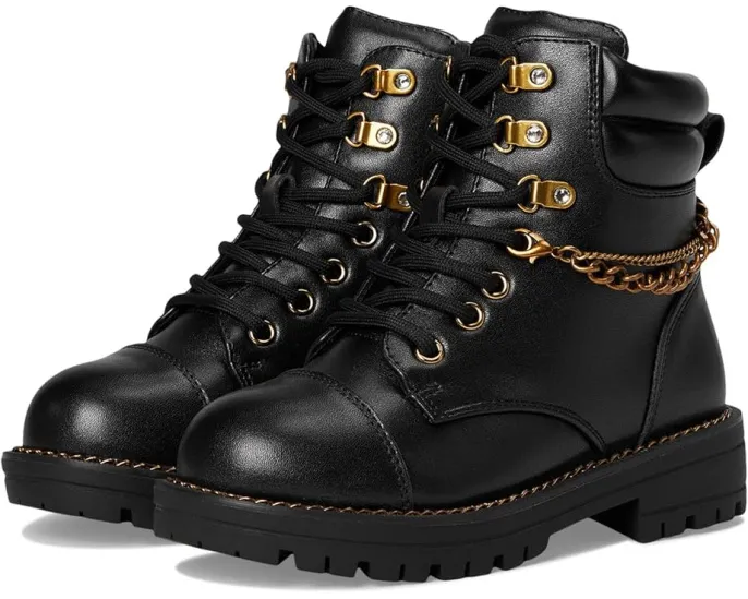 Ботинки Kurt Geiger London Kids Chain Combat с цепями