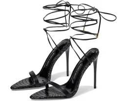 Босоножки Jessica Rich Rich Sandal на шпильке с перьями