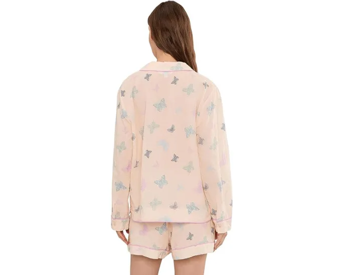 Пижамный комплект HONEYDEW Good Life с длинным рукавом и шортами