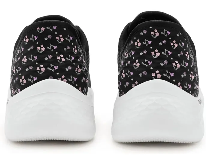 SKECHERS Performance Go Walk Flex Lily Rose с эластичными шнурками и сетчатым верхом