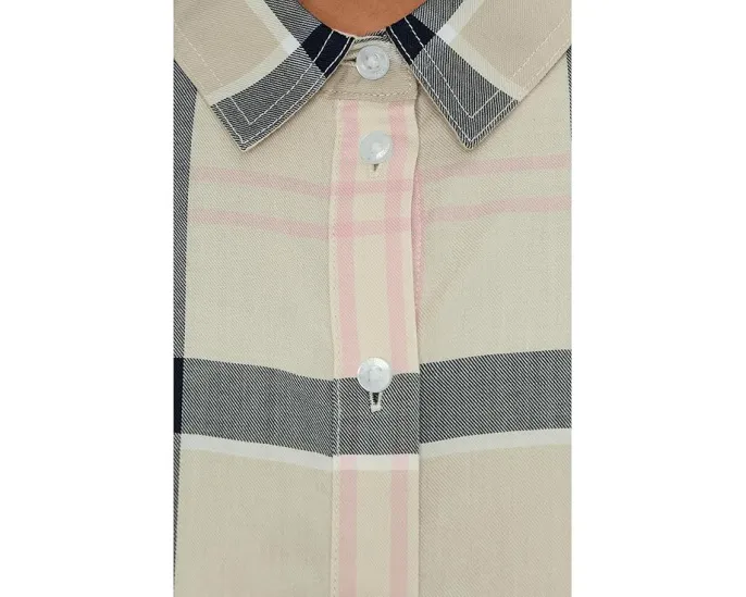 Рубашка Barbour Bredon в клетку с приталенным кроем