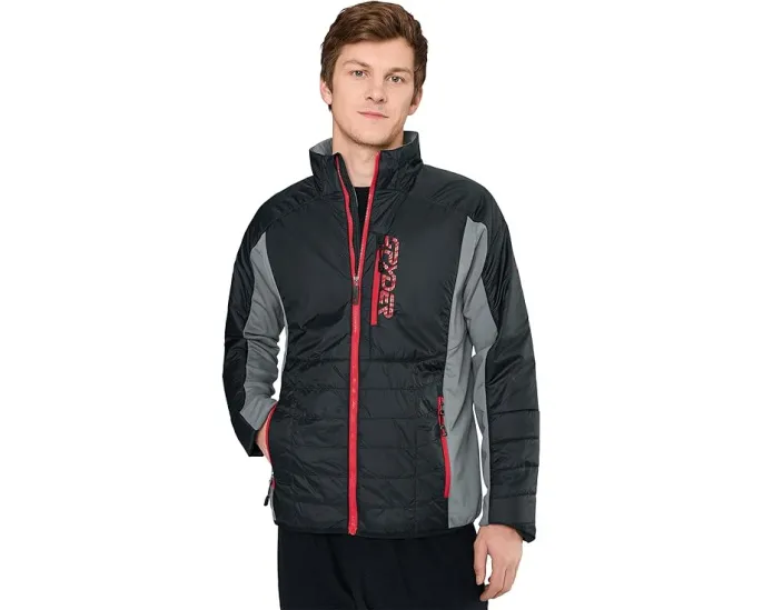 Гибридная утепленная куртка Spyder Glissade с карманами YKK