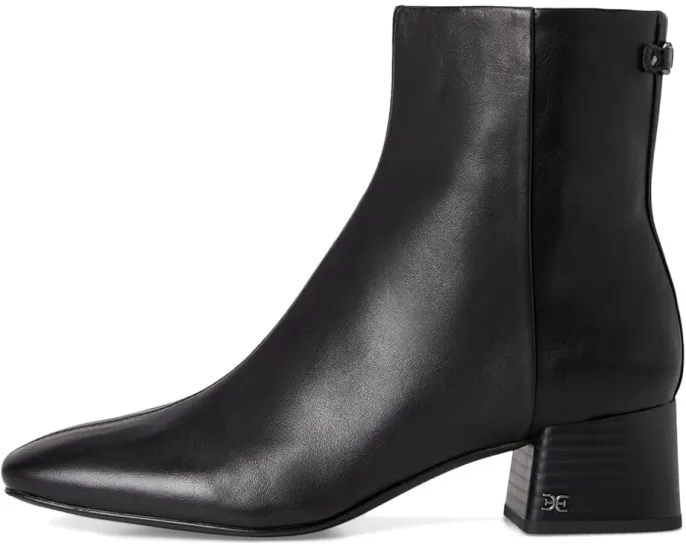 Ботильоны Sam Edelman Paige с квадратным носком и молнией сбоку