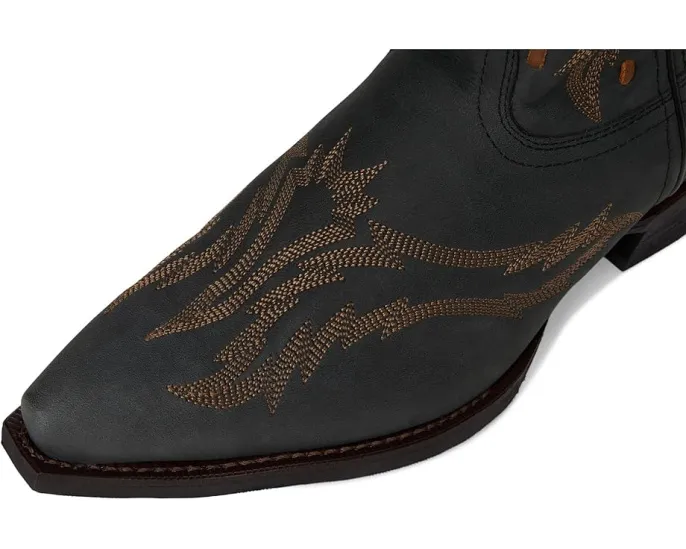 Ковбойские сапоги Laredo Ryker из темно-синей кожи с контрастной строчкой