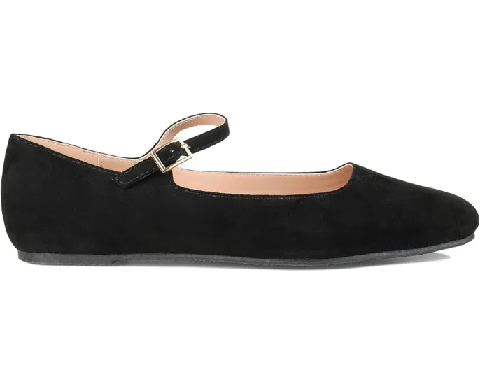 Балетки Journee Collection Carrie с квадратным носком и пряжкой