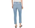 Джинсы Mari Mid-Rise Slim Straight Crop с прямой средней посадкой и укороченными штанинами в цвете Cruiser