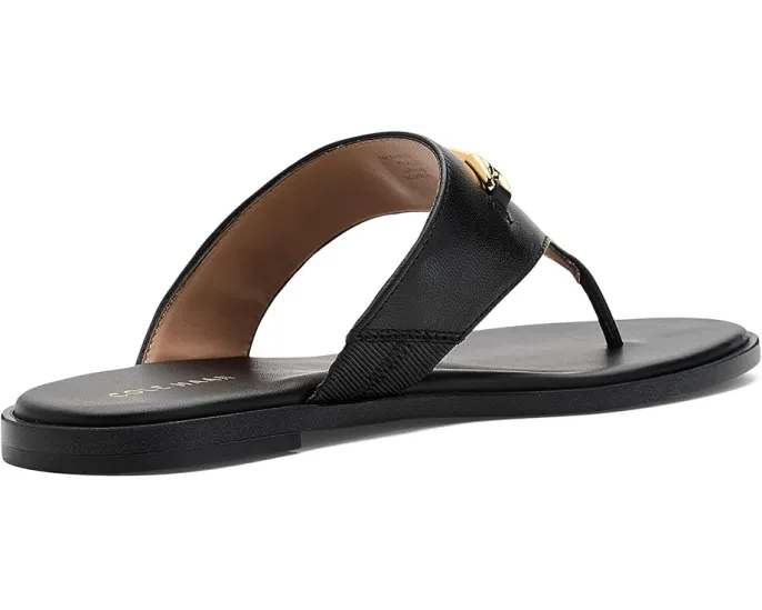 Сандалии Cole Haan Flynn Thong на устойчивом каблуке с технологией Cloudfeel
