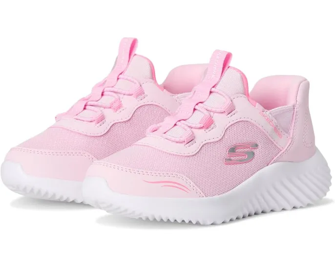 Кроссовки Skechers Hands Free Slip Ins Bounder Simple Cute для малышей с технологией Heel Pillow