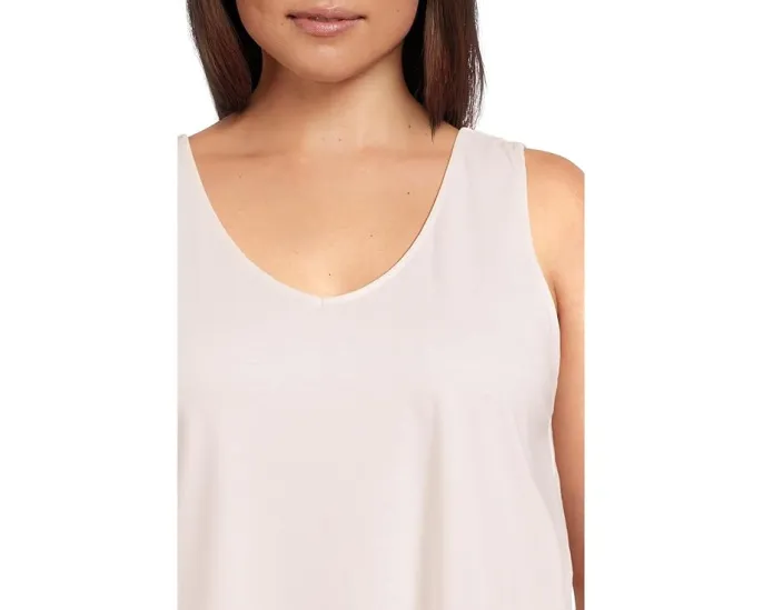 Хлопковая сорочка Skin Natural Skin Josephine большого размера с V-образным вырезом