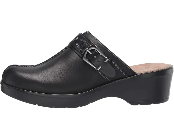 Мюли Easy Spirit Pine из кожи с декоративной пряжкой