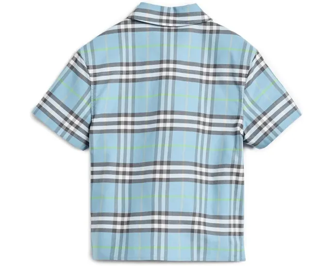 Рубашка Burberry Kids Billy в клетку для детей