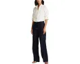 Широкие брюки из льна с эластичным поясом от Lauren Ralph Lauren
