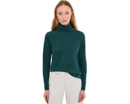 Легкий водолазный свитер L.L.Bean Signature из хлопка