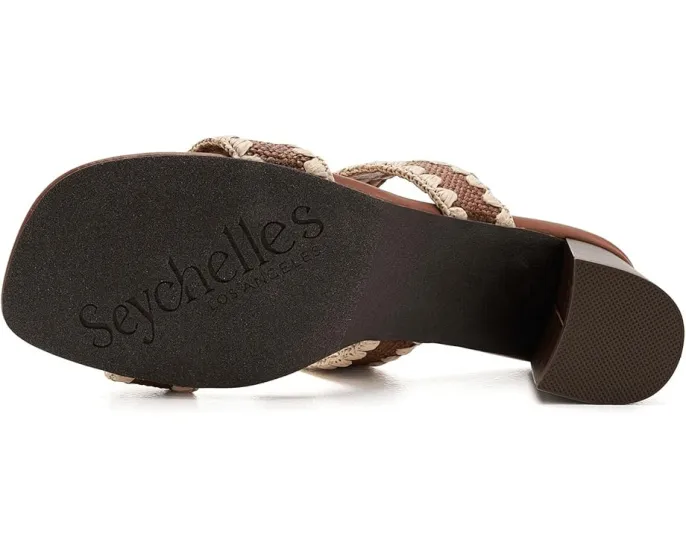 Сандалии Hattie от Seychelles с двухцветным верхом и квадратным носком