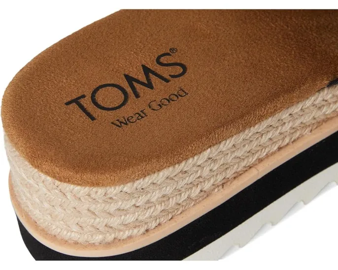 TOMS Diana мюли на платформе с гелевой стелькой
