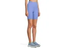 Высокие велосипедные шорты Skechers Go Walk Ribbed с карманами