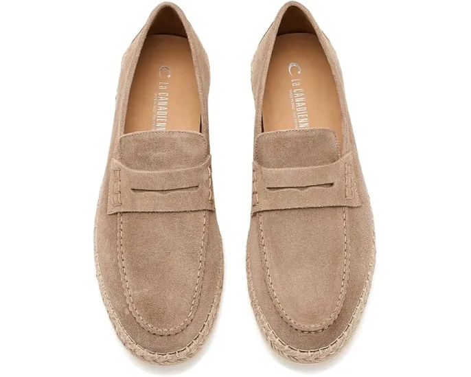 Мокасины La Canadienne Talbott из мягкой итальянской замши на резиновой подошве