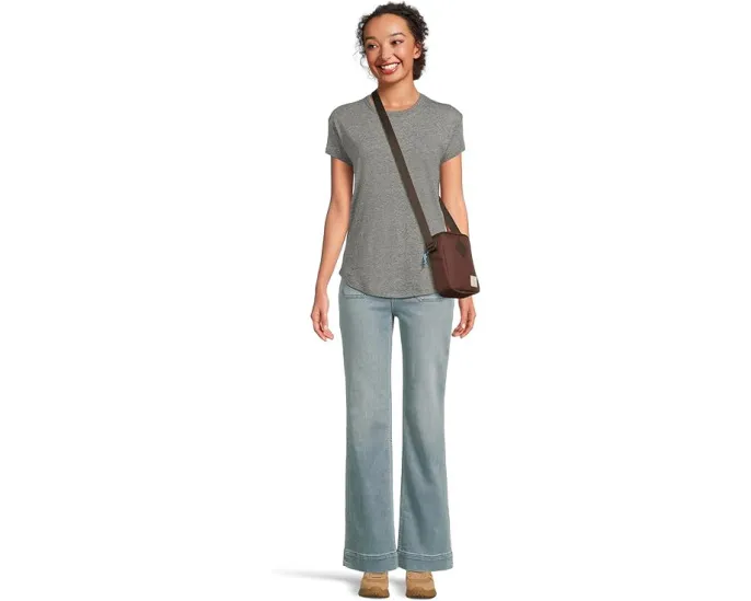 Кроссбоди Herschel Heritage с ромбом и регулируемым ремнем из переработанного полиэстера