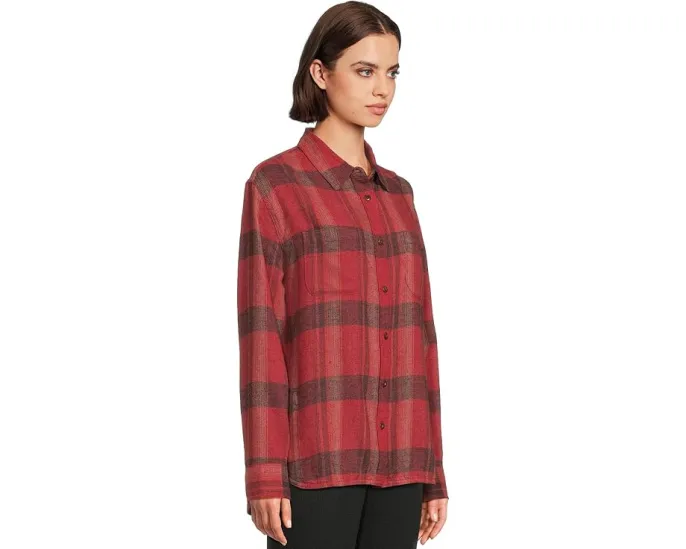 Prana Cabin Core фланелевая рубашка из переработанных материалов